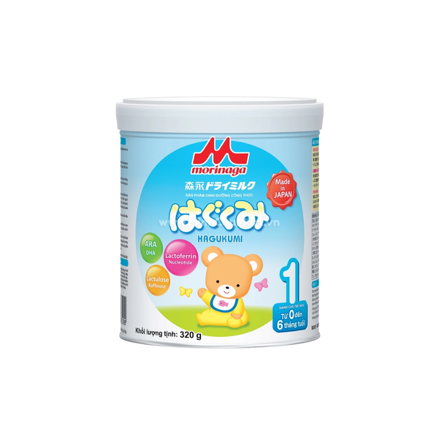 Morinaga Hagukumi Baby Milk, 0-6 months 320g