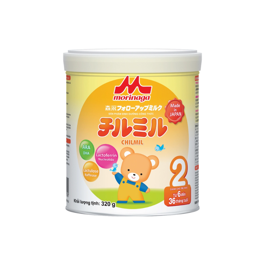 Morinaga Chilmil Baby Milk, 6-36 months(320g)