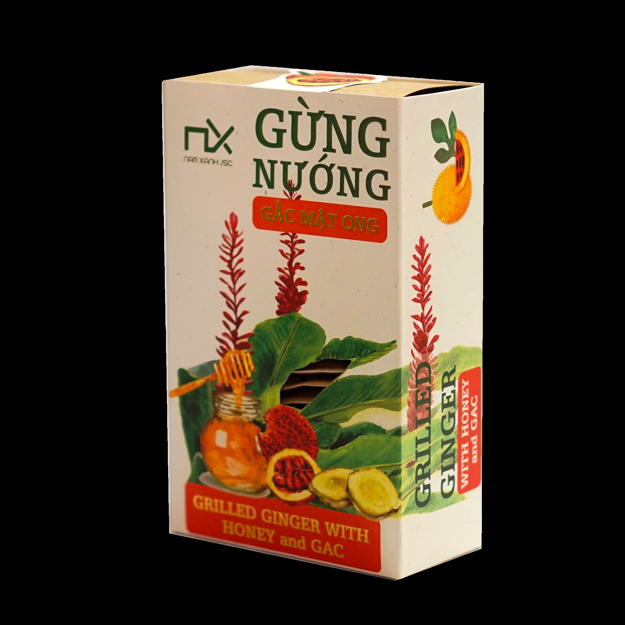 Nam Xanh Ginger grilled w Honey and Gac fruit  200g