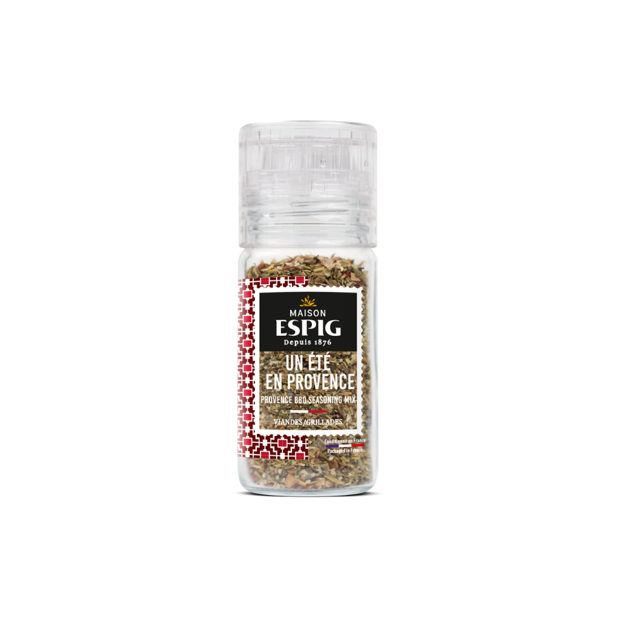 Maison Espig Provence BBQ Seasoning Mix, Grinder 36g