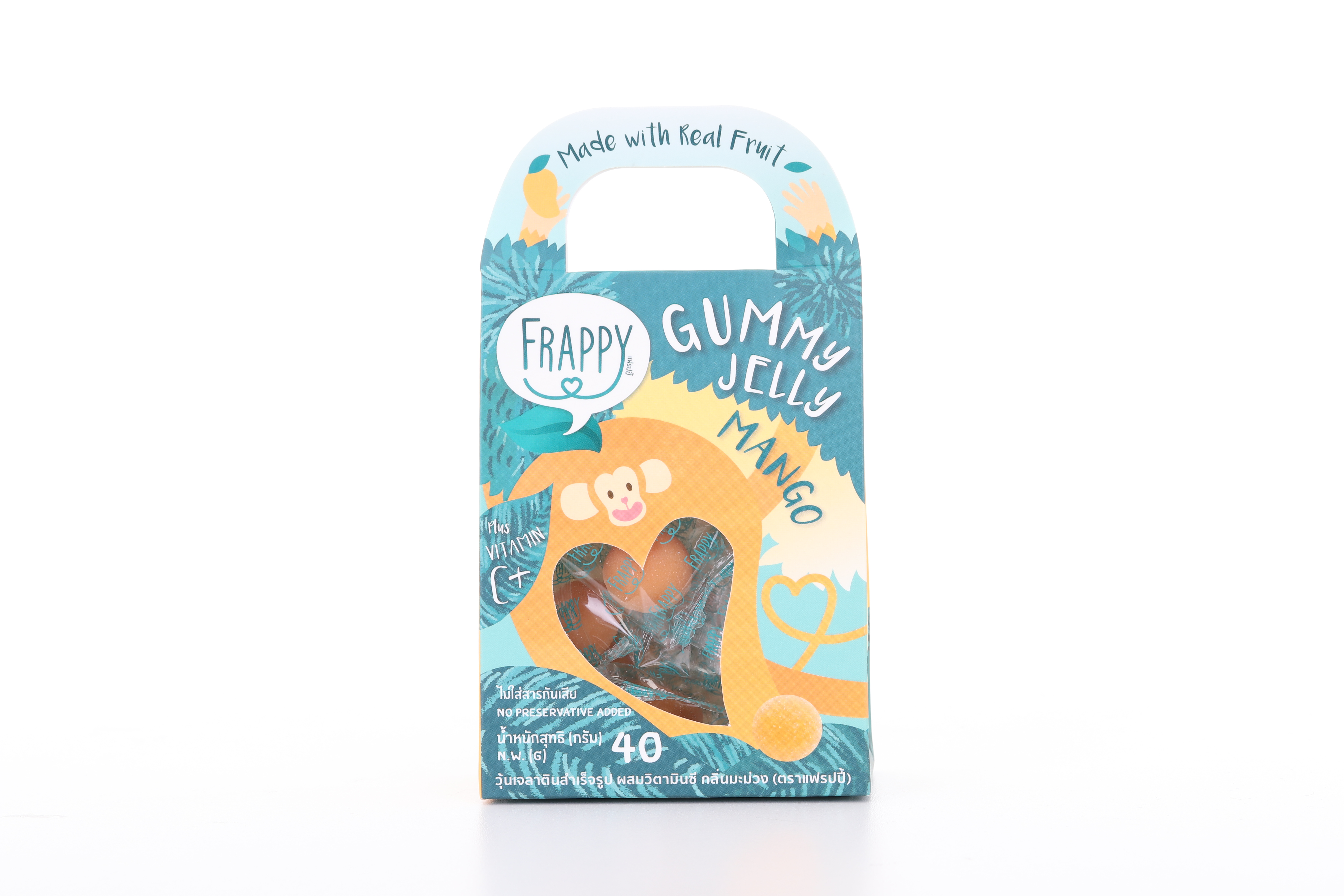 Frappy Mango Gummy Jelly Plus Vitamin C 40g