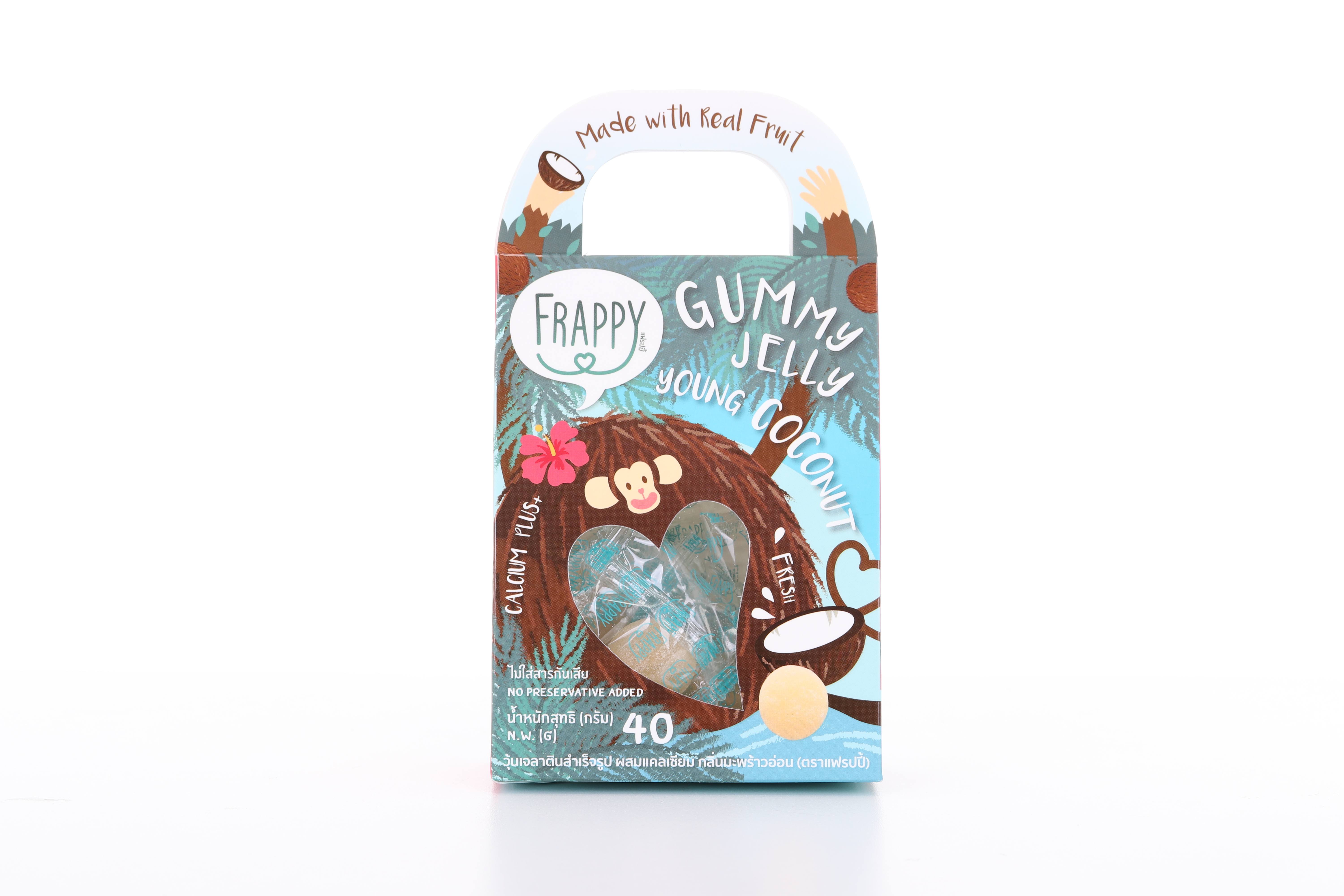 Frappy Young Coco Gummy Jelly 40g