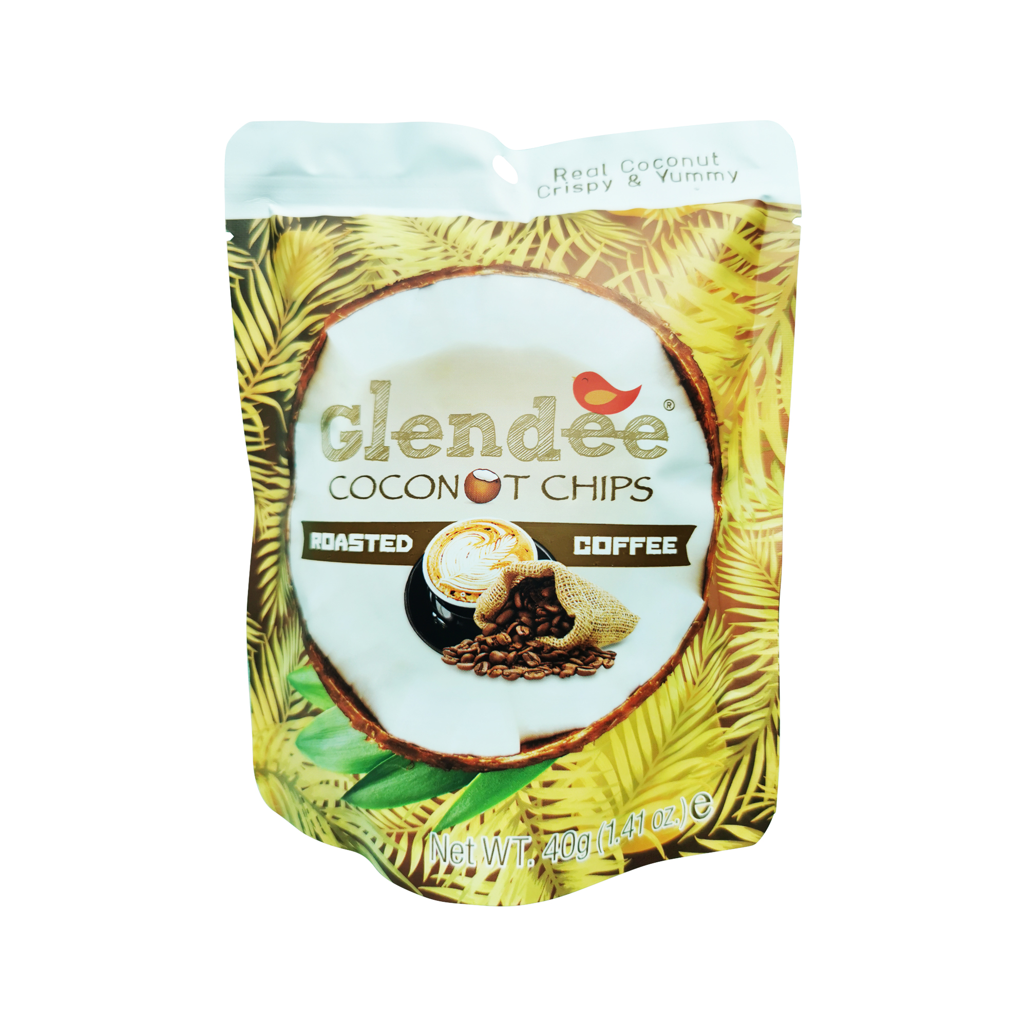 Glendee Coconut Chips Coffee 40g