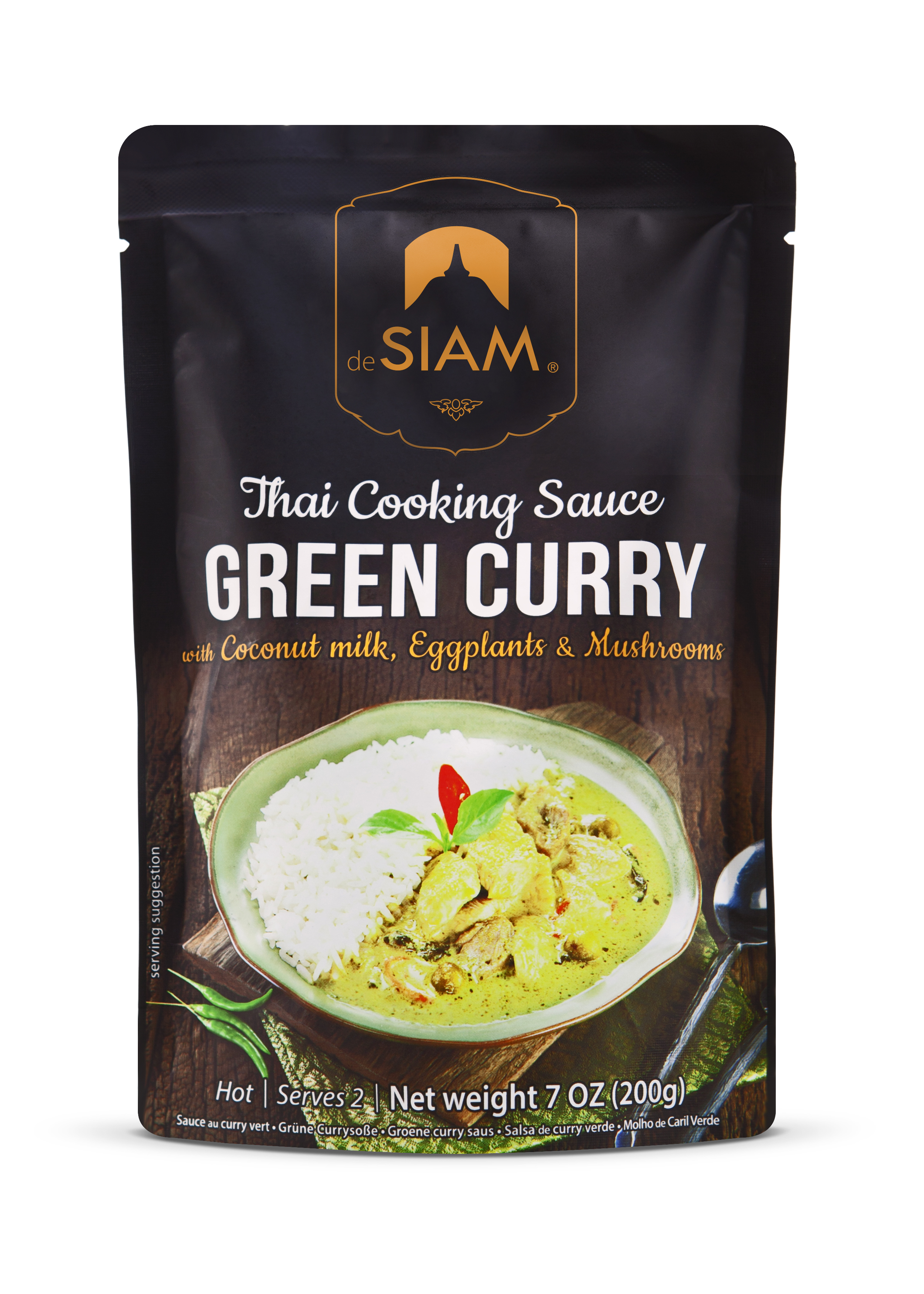 De Siam Green Curry Sauce 200g