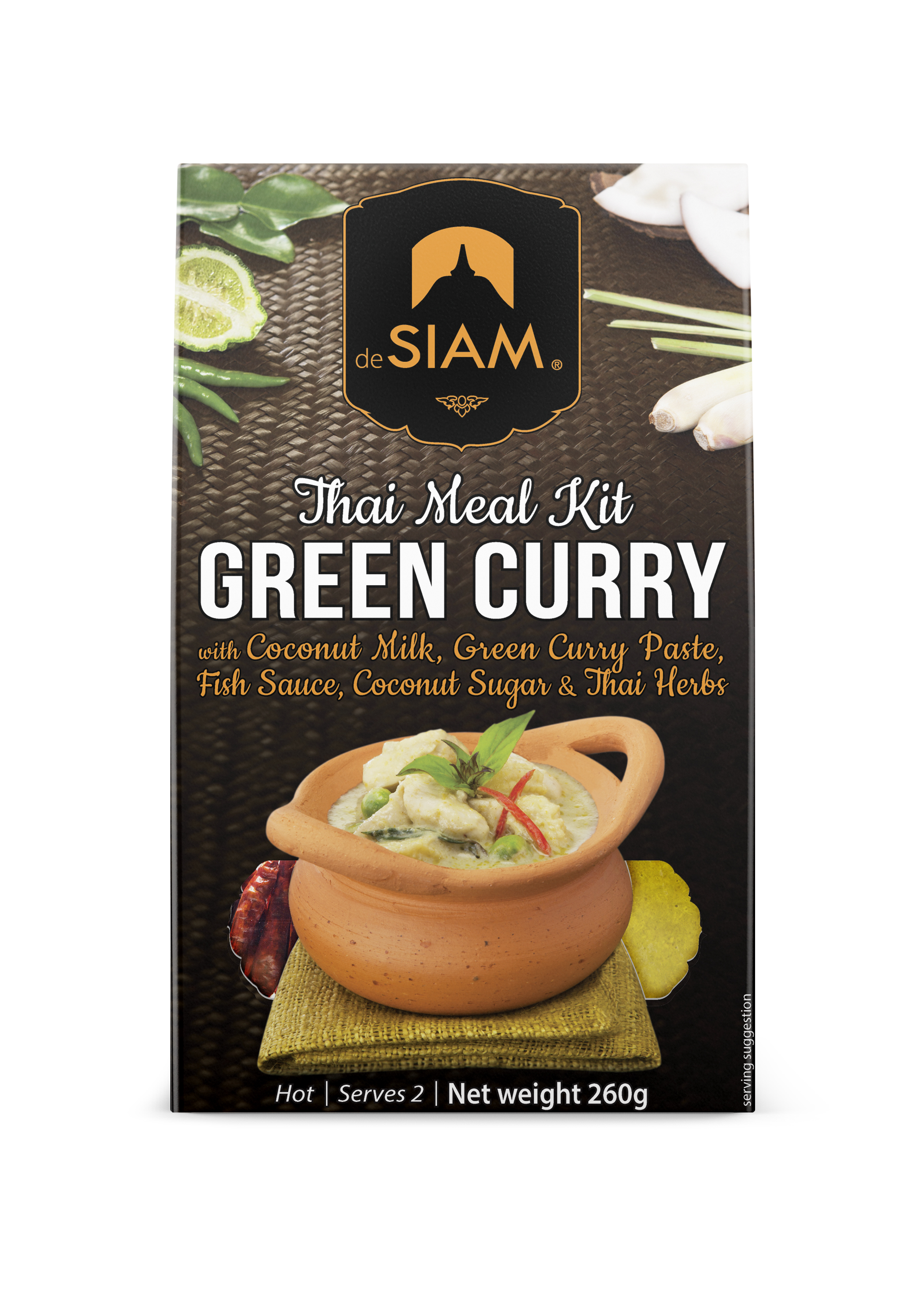 De Siam Green Curry Cooking Set 260g