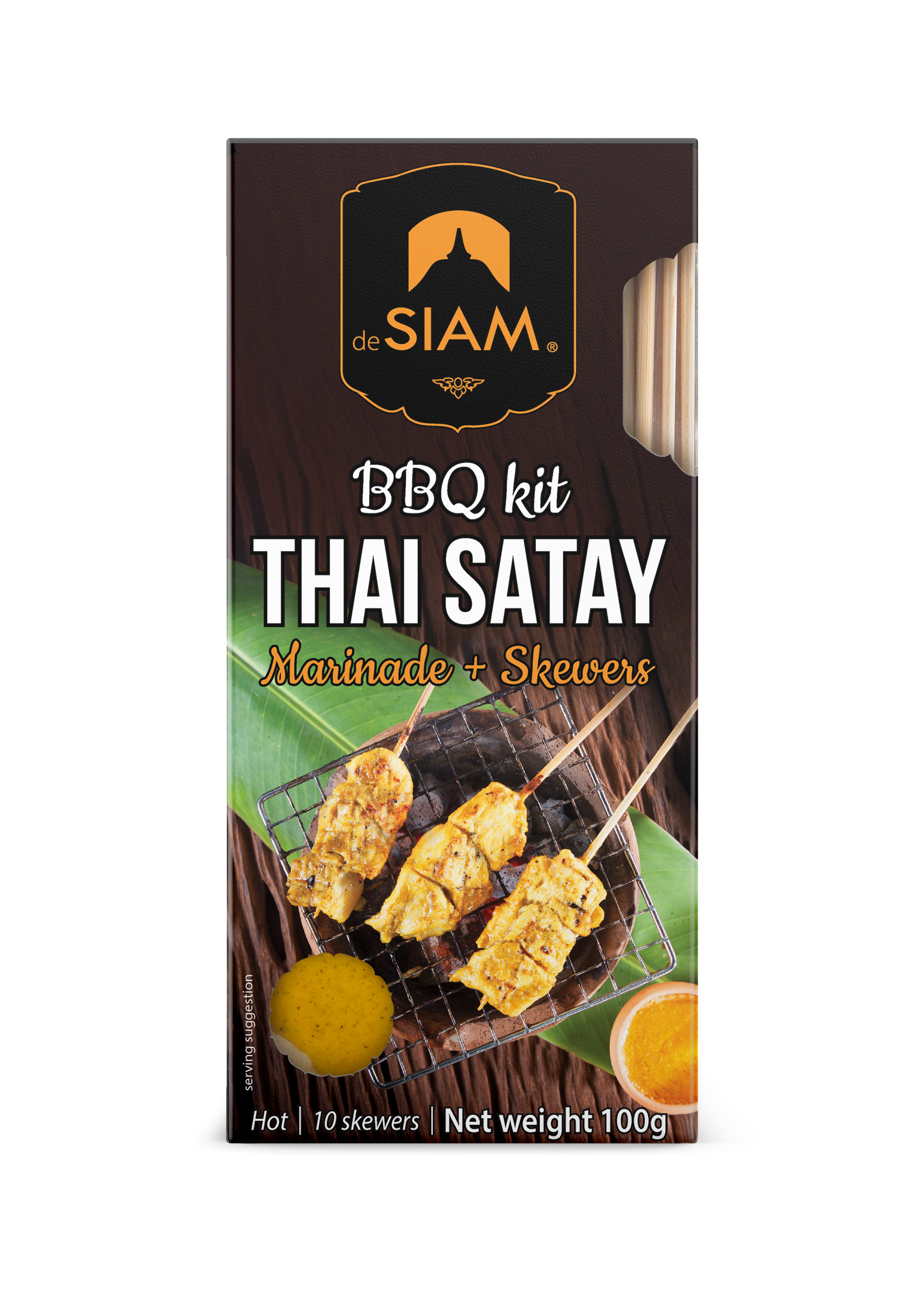 De Siam Satay Cooking Set 100g