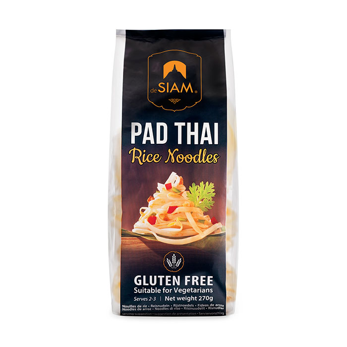 De Siam Pad Thai Rice Noodles 270g