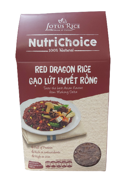 Lotus Rice NutriChoice Red Gragon Rice  500g 