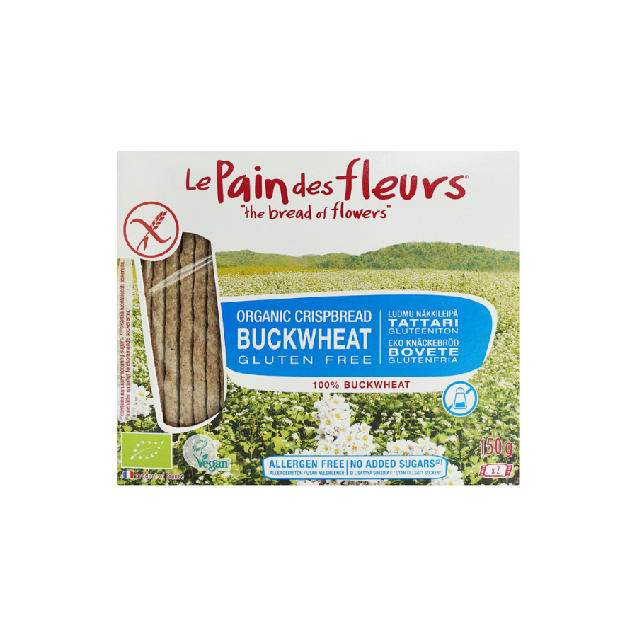 Le Pain des Fleurs Crispbread Quinoa GF150g