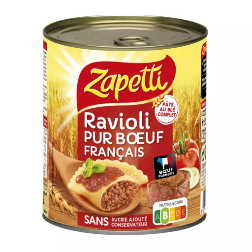 Zapetti Ravioli with Beef (800g)