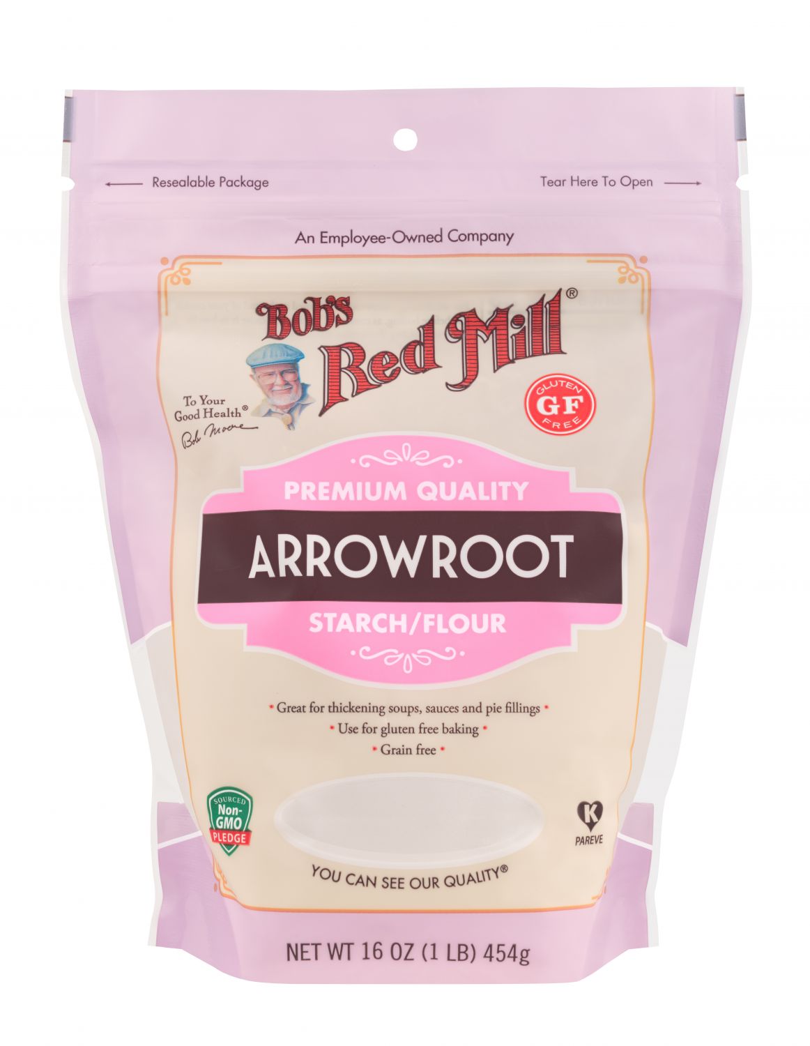 Bob's Red Mill Gluten Free Arrowroot Flour Starch (454g)