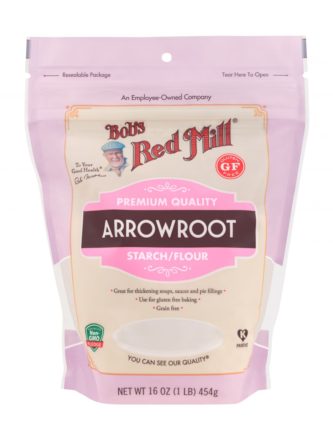 Bob's Red Mill Gluten Free Arrowroot Flour Starch (454g)
