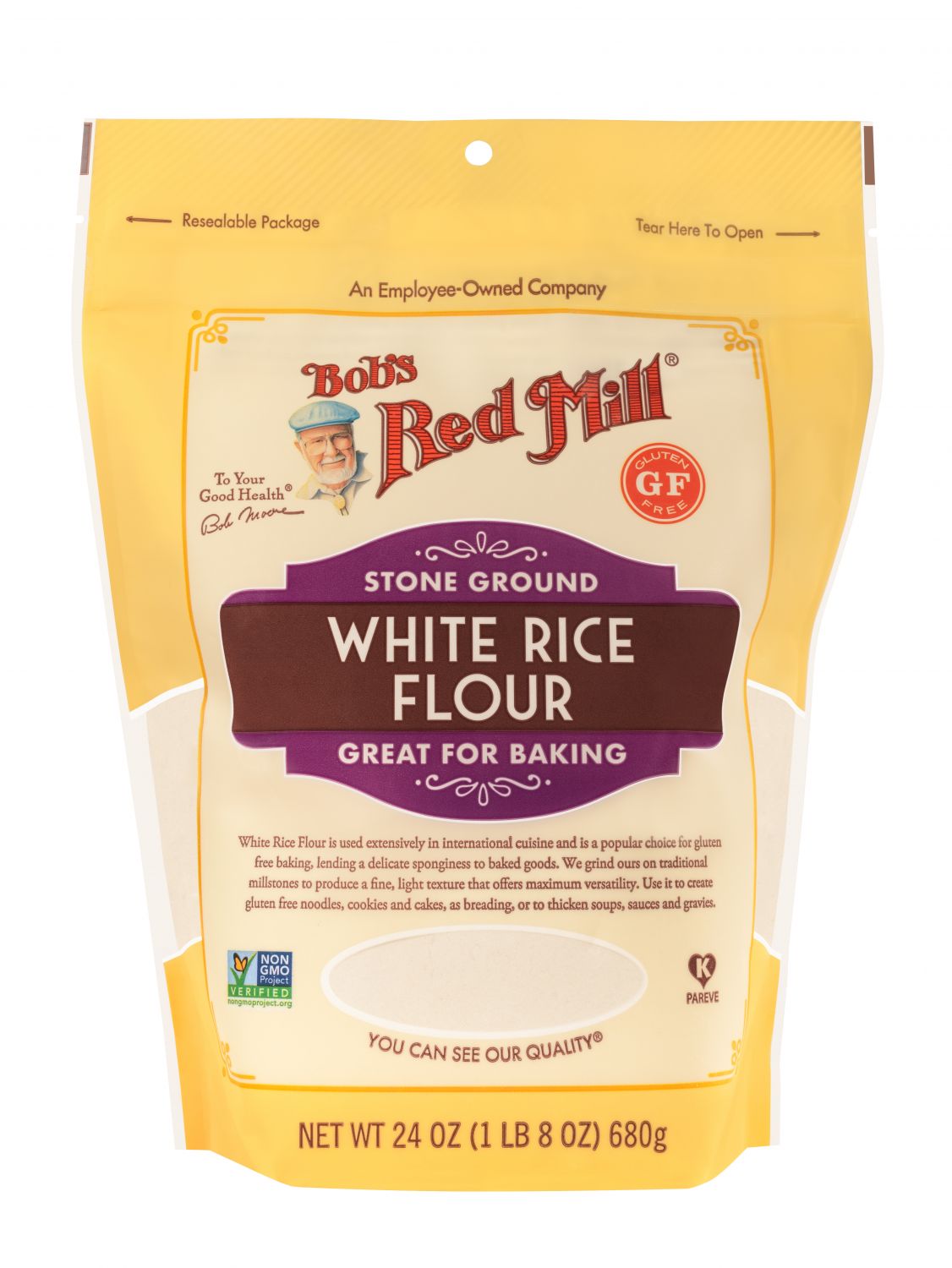 Bob's Red Mill Gluten Free Rice White Flour (680g)
