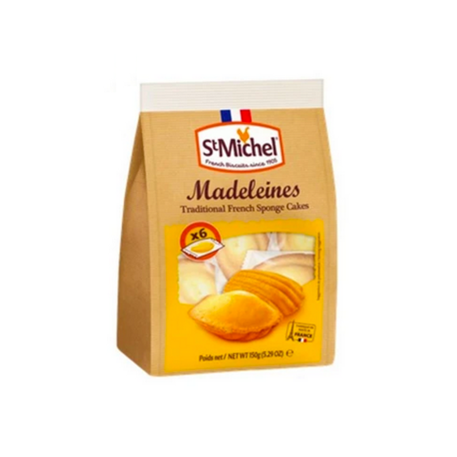 St Michel Madeleines Traditional French Sponge Cakes 150g