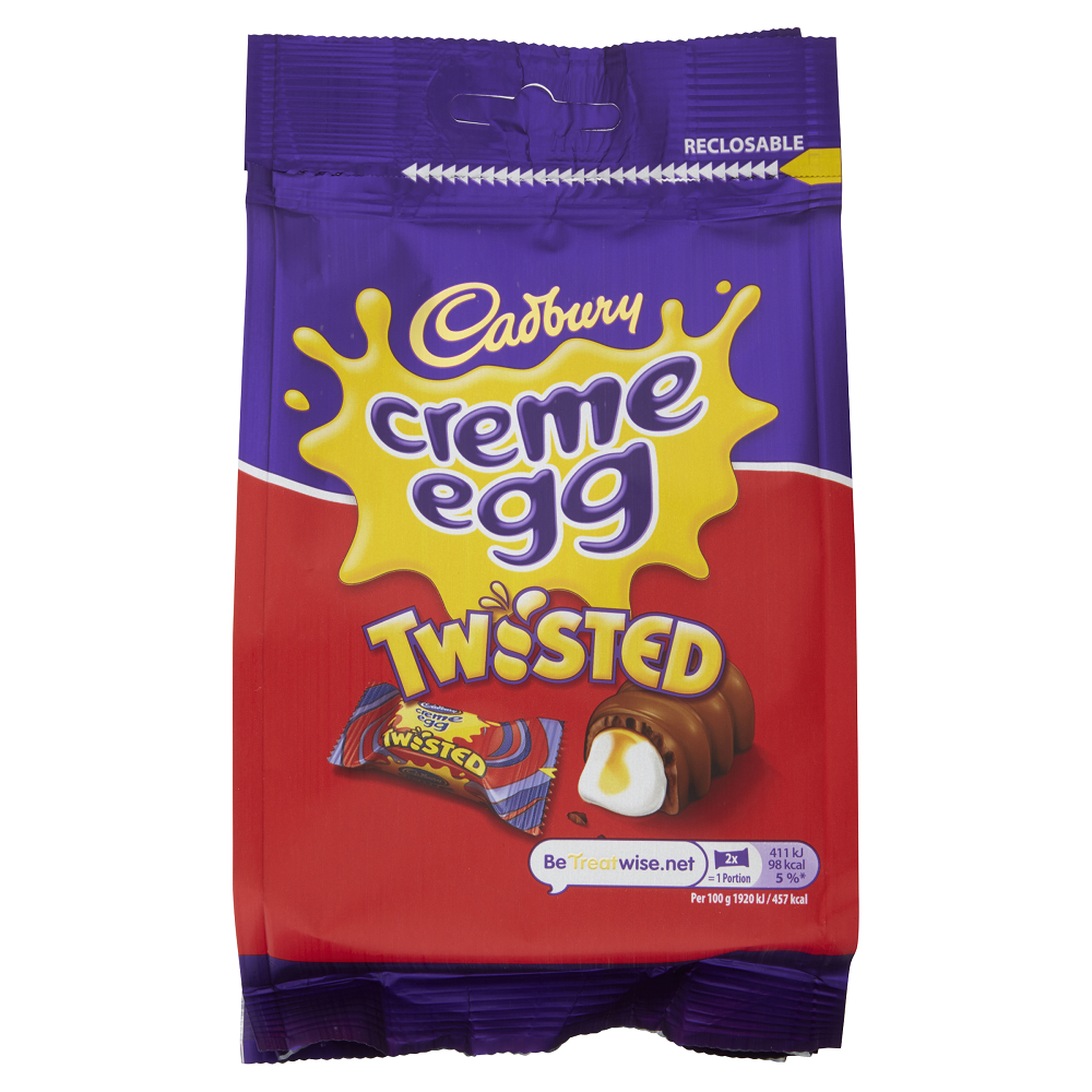Cadbury Creme Egg Twisted Bag (83g)