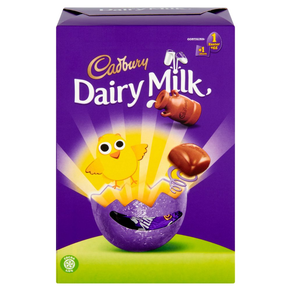 Cadbury Dairy Milk Chunk Small Egg (71g)