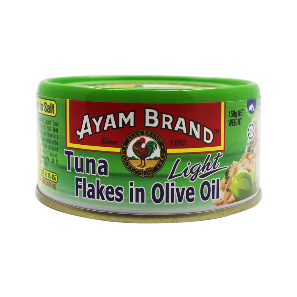 Ayam Brand Tuna Flakes in Olive Oil  150g