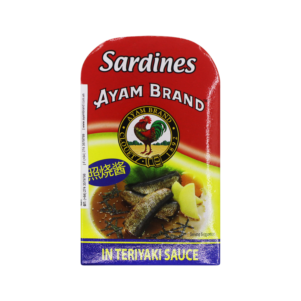 Ayam Brand Sardines in Teriyaki Sauce  120g
