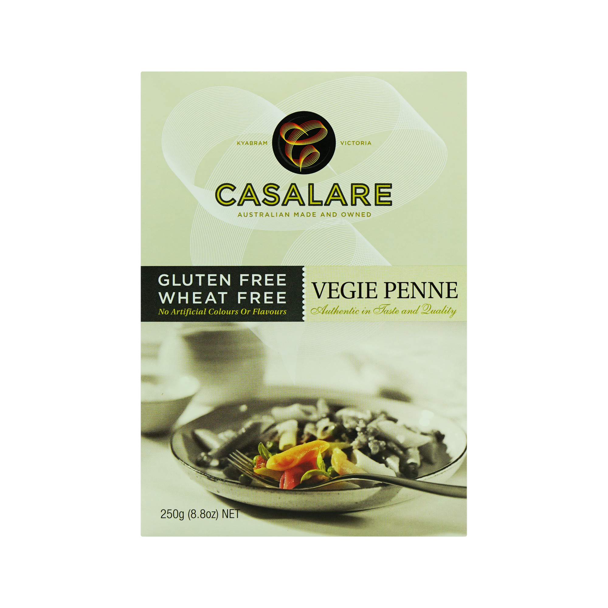 Casalare Gluten Free Pasta Vegie Penne (250g)