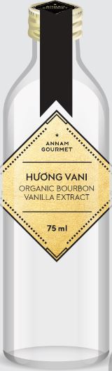 AG Organic Natural Bourbon Vanilla Extract (75 ml)