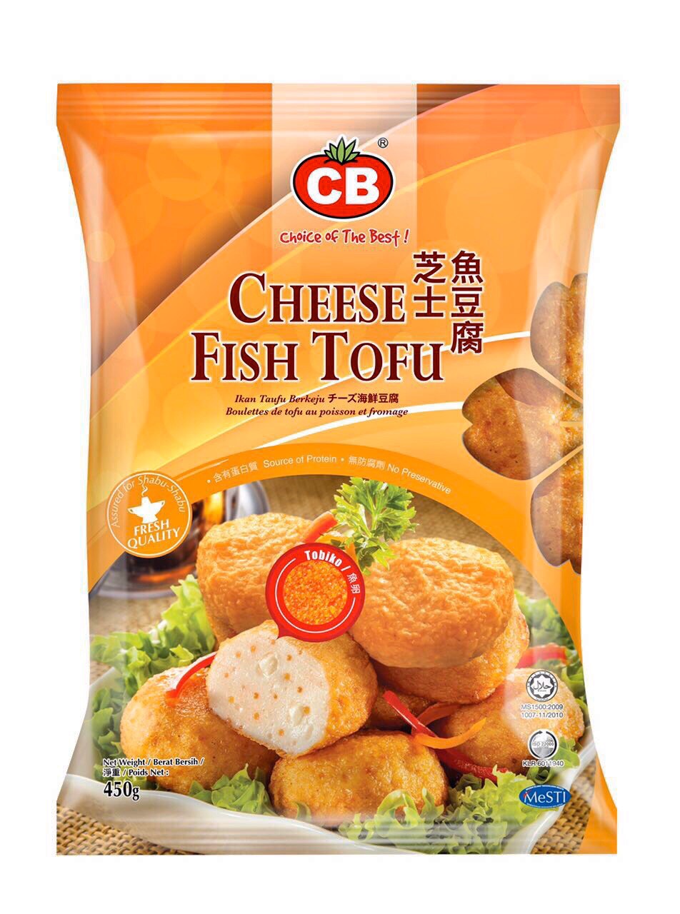 CB Cheese Fish Tofu (450g)