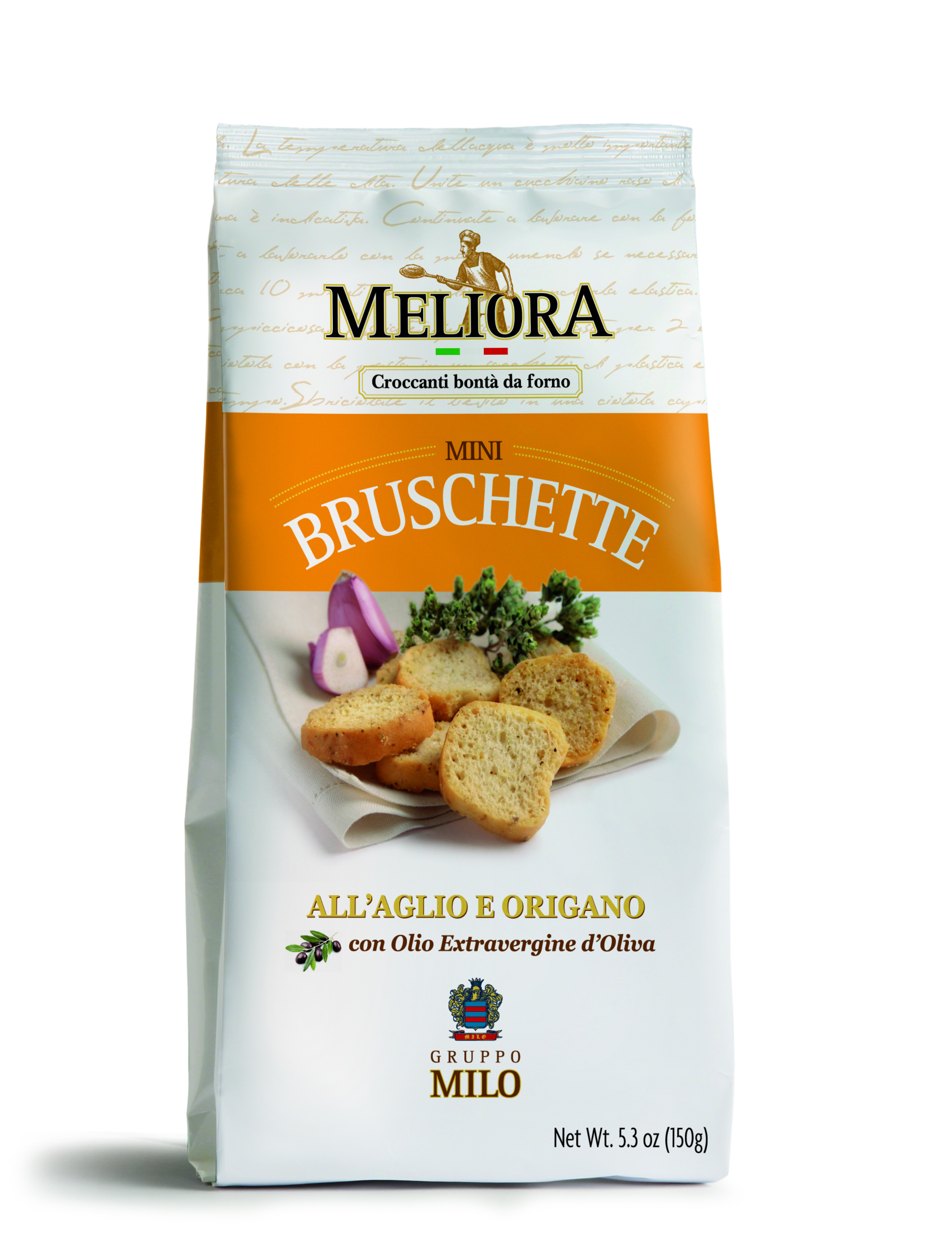 Meliora Bruschette Garlic&Oregano150g