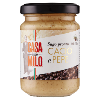 Casa Milo Pepper Sauce Cacio Pepe 130g
