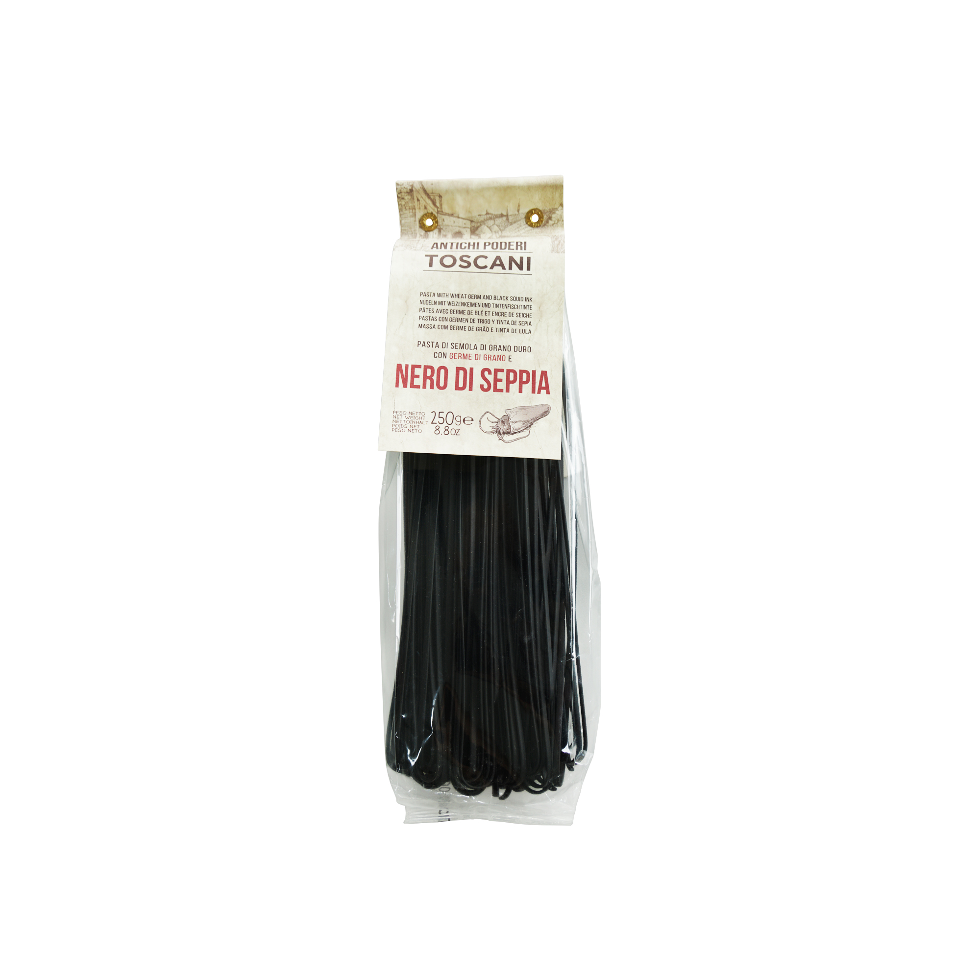APT Pasta Linguine Black Squid Ink 250g