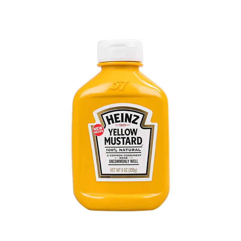 Heinz Yellow Mustard Squeezable  255g