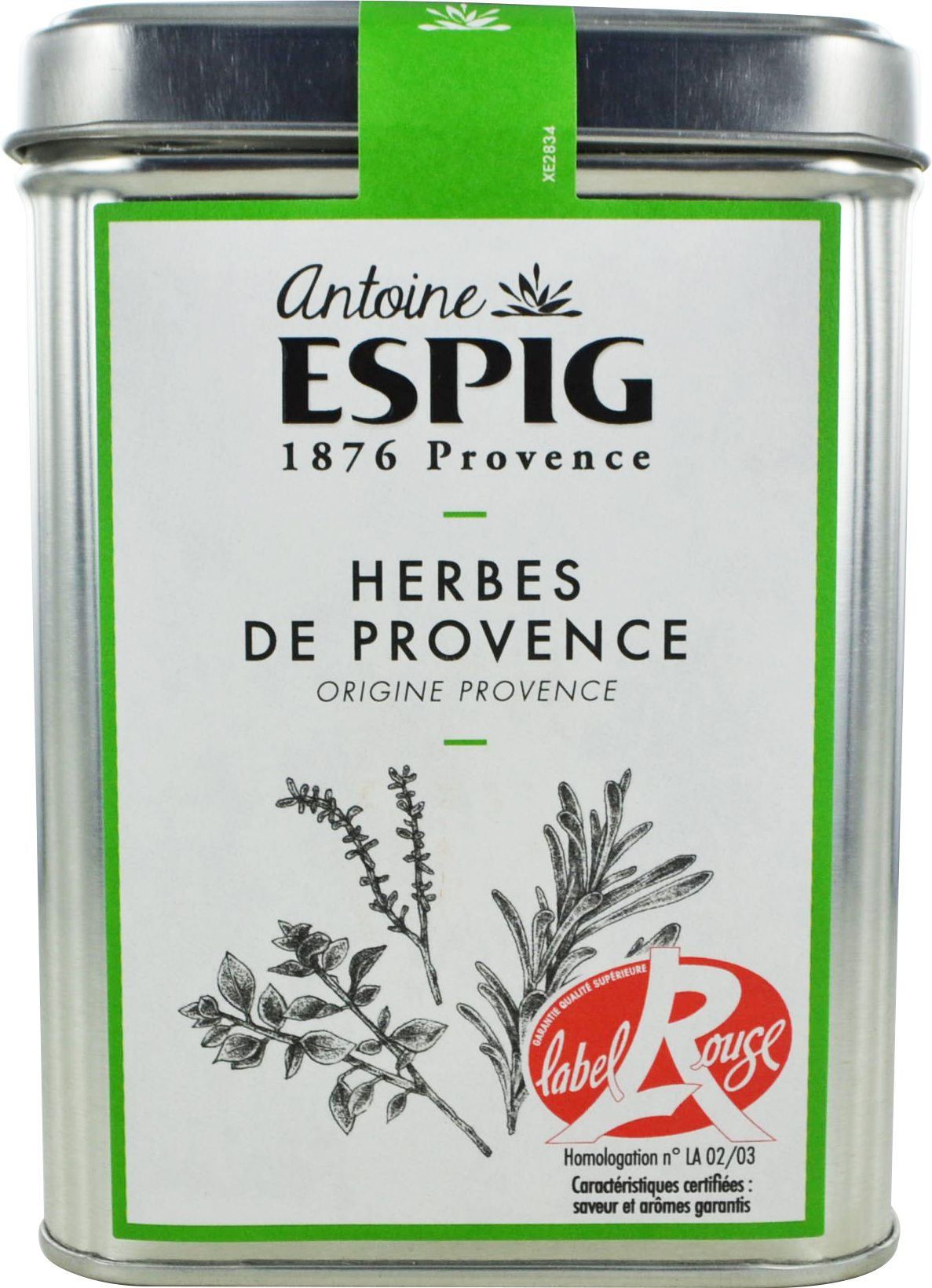 Antoine Espig Provence Herbs, Tin Box 130g