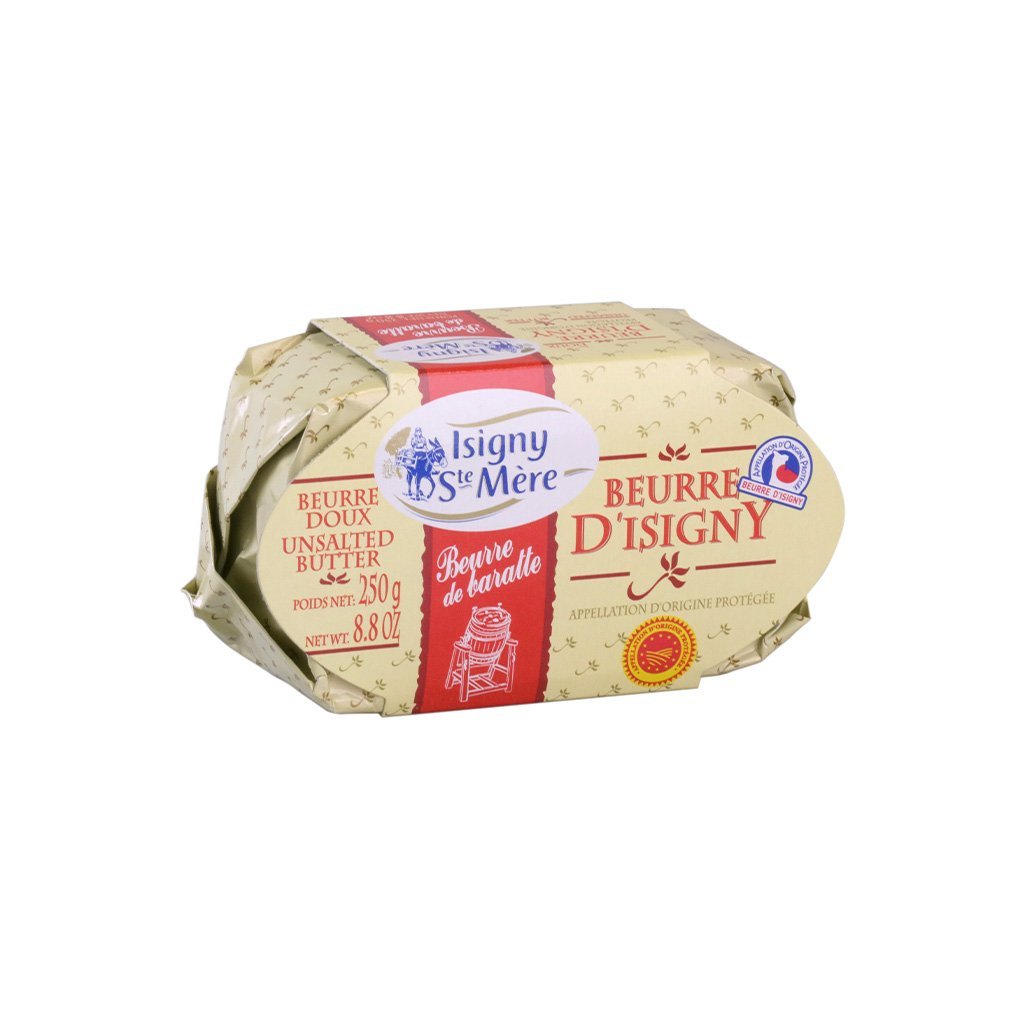 Isigny AOP Churned Butter Unsalted (250g)