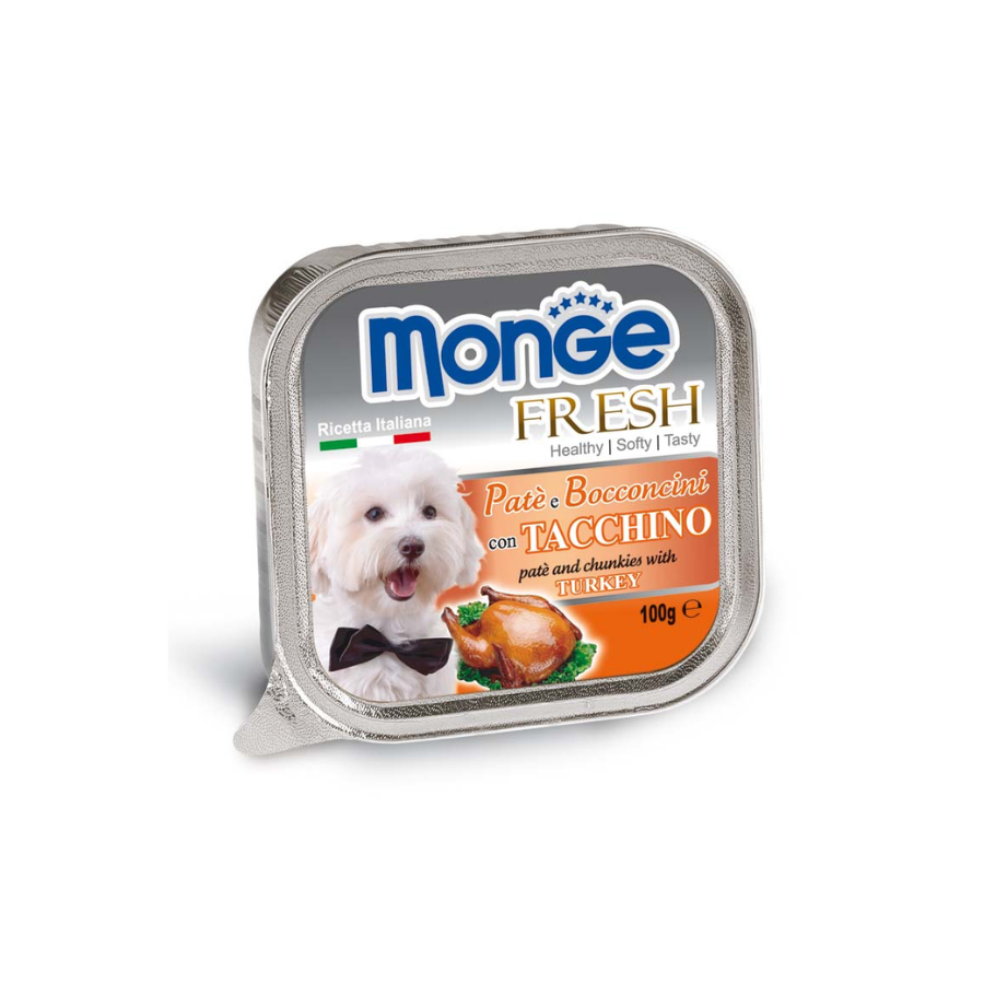 Monge Pate Turkey Flavor For Dog (100g)