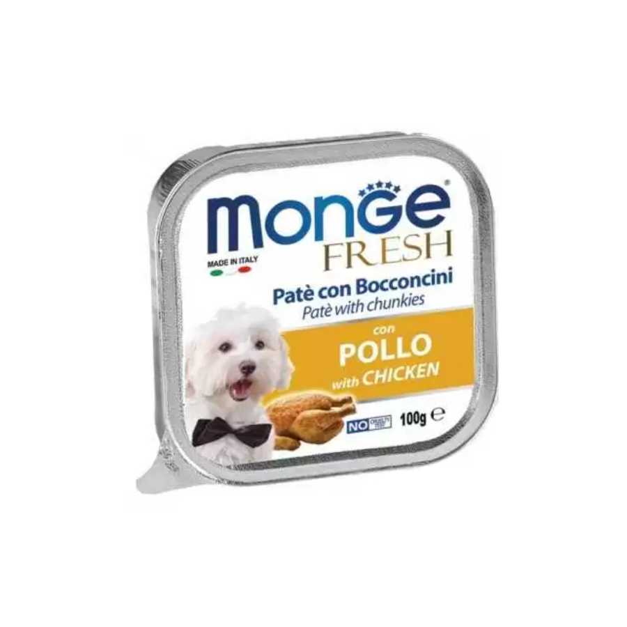 Monge Pate Chicken Flavor For Dog (100g)