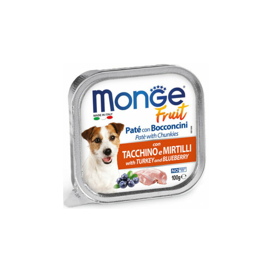 Monge Pate Turkey & Blueberry For Dog (100g)