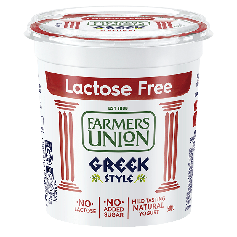 Farmers Union Yogurt Gr.Style Lactose Free (500g)