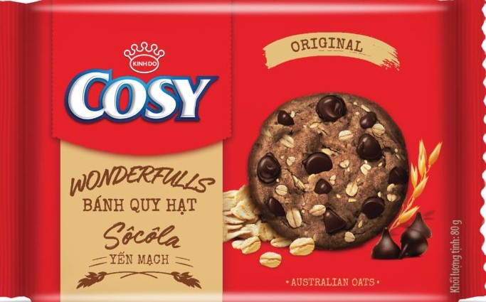 Cosy Chocolate w oat biscuit  80g