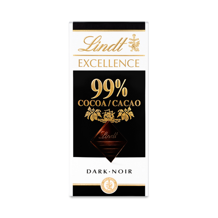 Lindt Excellence 99% Cacao Dark Noir 50g