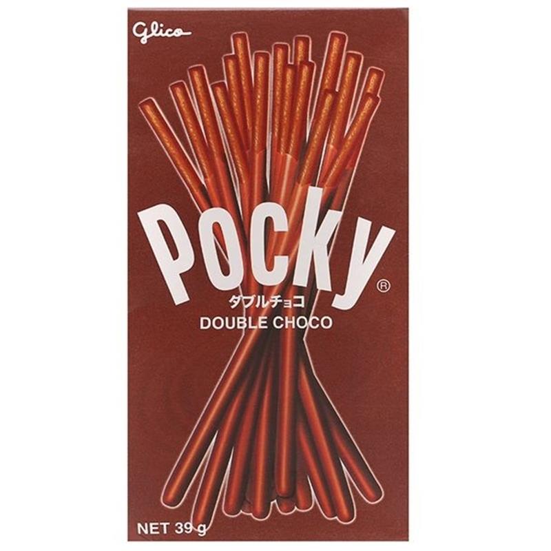 Pocky Double chocolate stick biscuit (39g)
