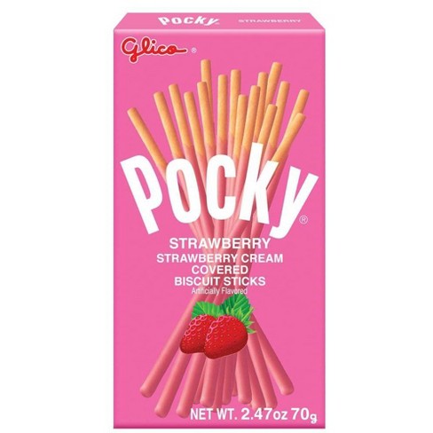 Pocky Strawberry stick biscuit (39g)