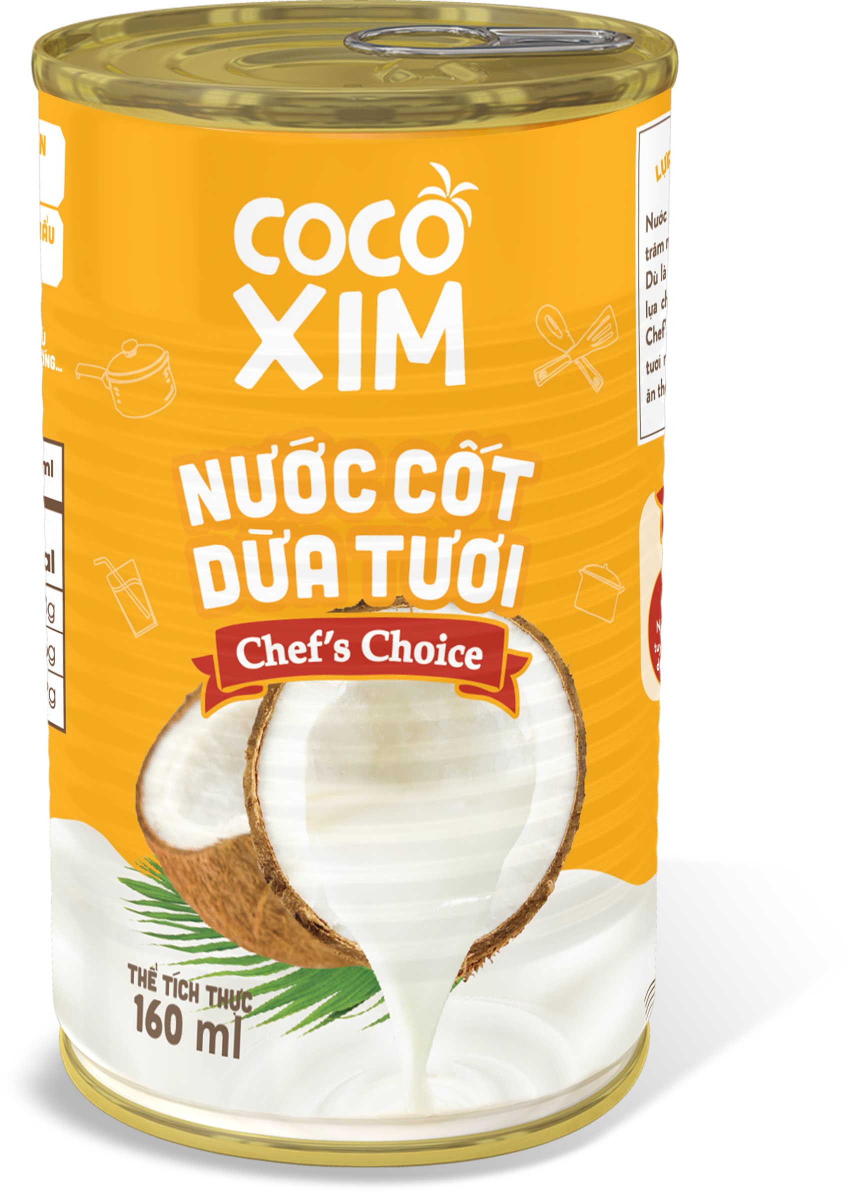 Cocoxim coconut cream Chef's Choice  160ml 