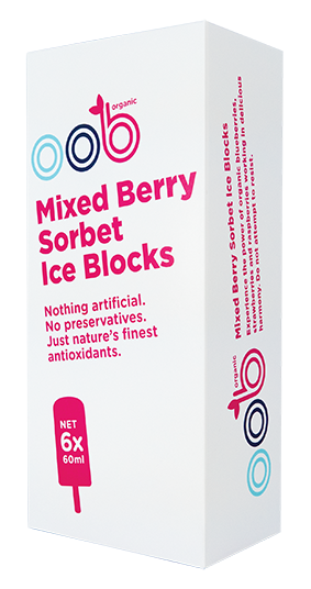 Oob Organic Berry Sorbet (60ml)