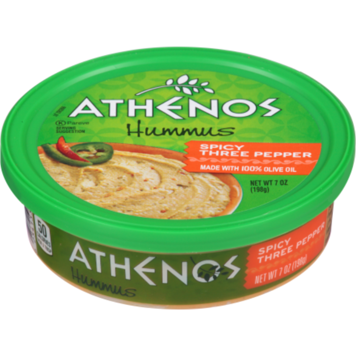 Athenos Hummus Spicy 3 Peppers (198g)