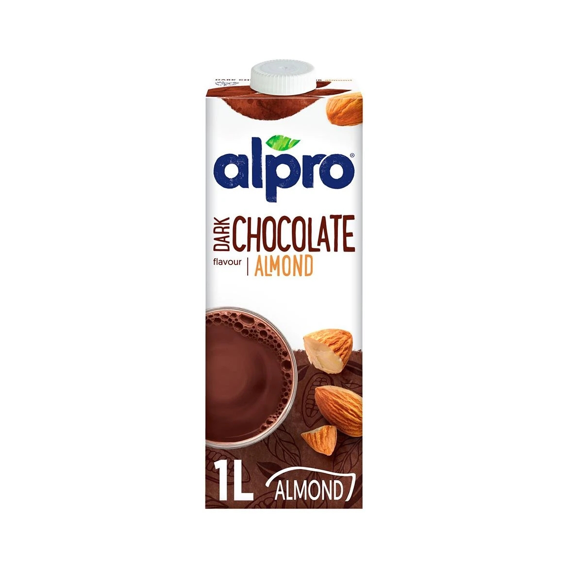Alpro almond milk dark chocolate flavor  (1L)