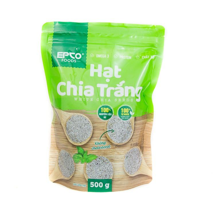 Epco Foods White Chia Seeds Bag (500g)