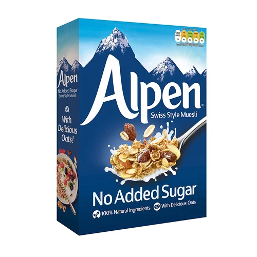 Alpen The Swiss Recipe No Sugar Added (560g)