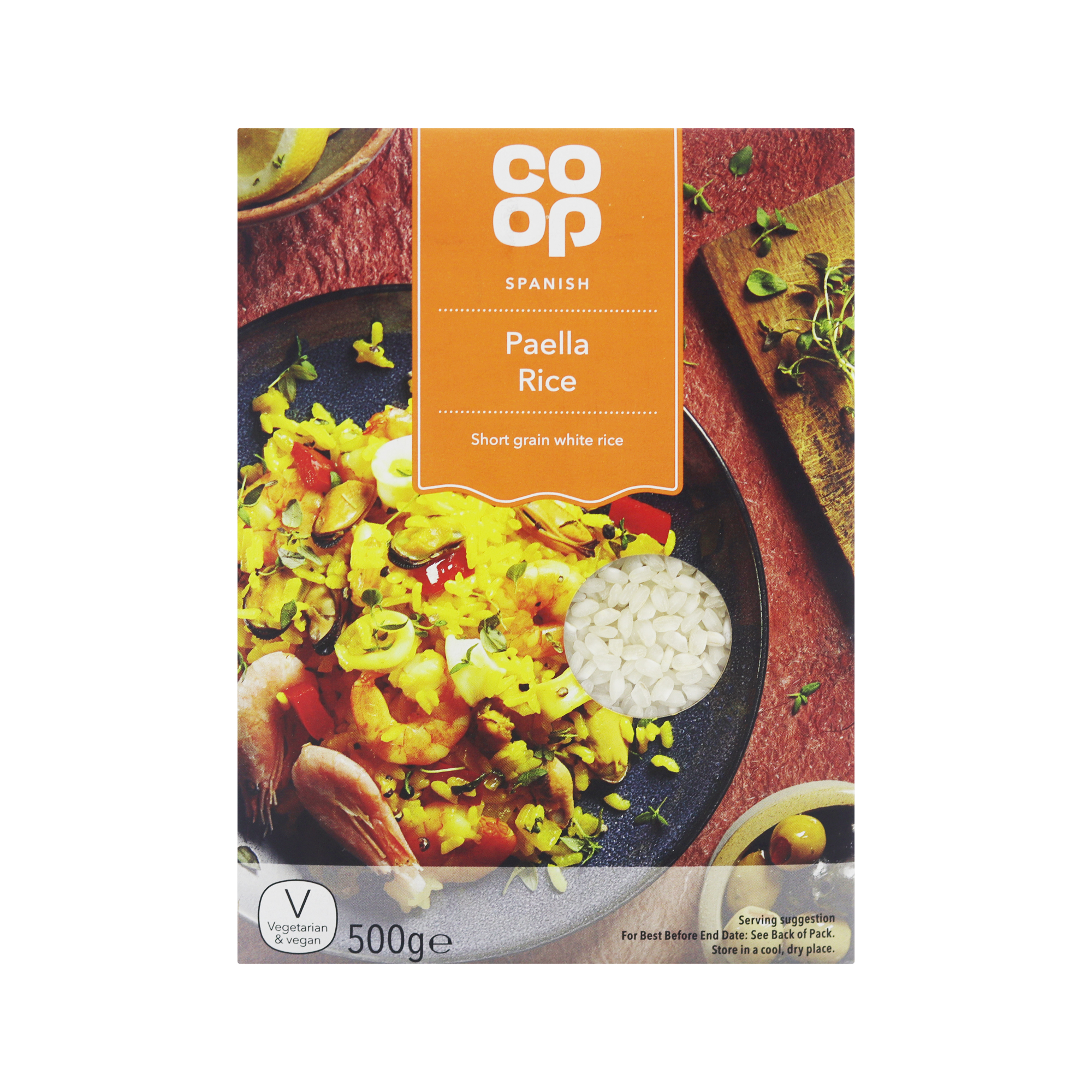Co-op Spanish Paella Rice (500g)