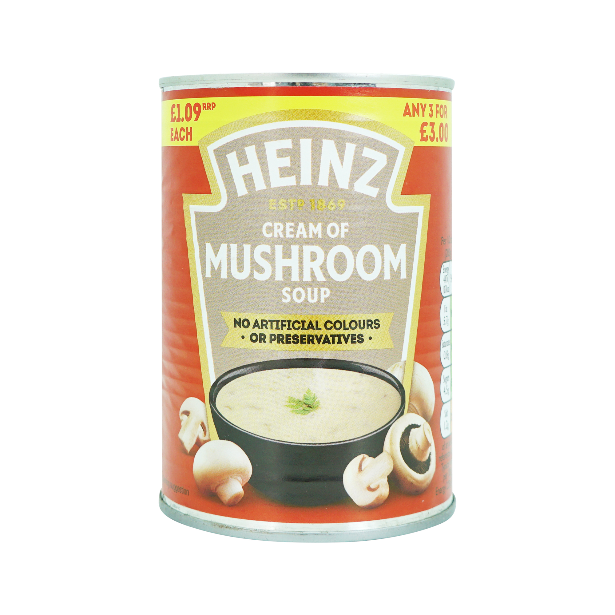 Heinz Classic Cream Mushroom Soup (400g)