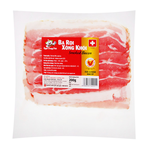 Truong Vinh Smoked Bacon Sliced (200g)