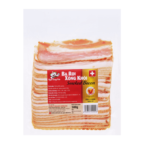 Truong Vinh Smoked Bacon Sliced (500g)