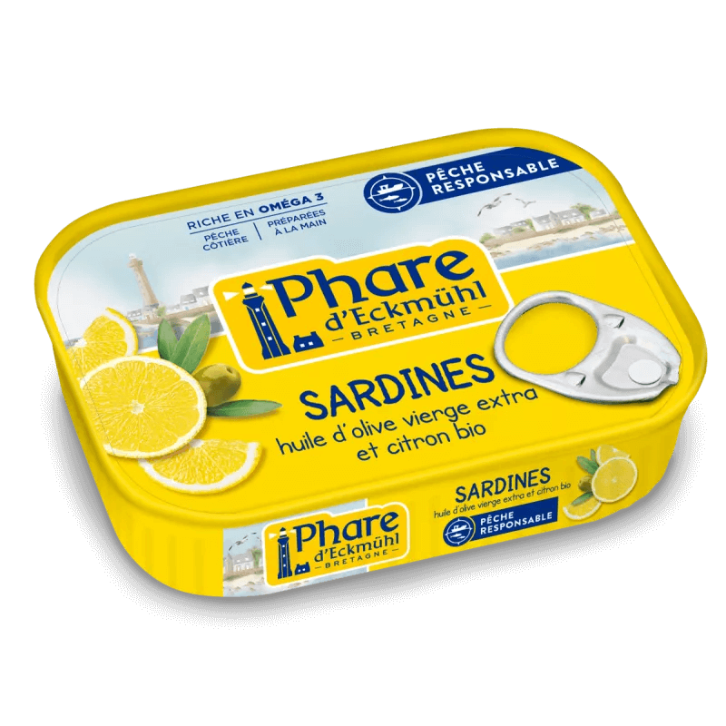 P. Sardines With Lemon & Extra Olive Oil(135g)
